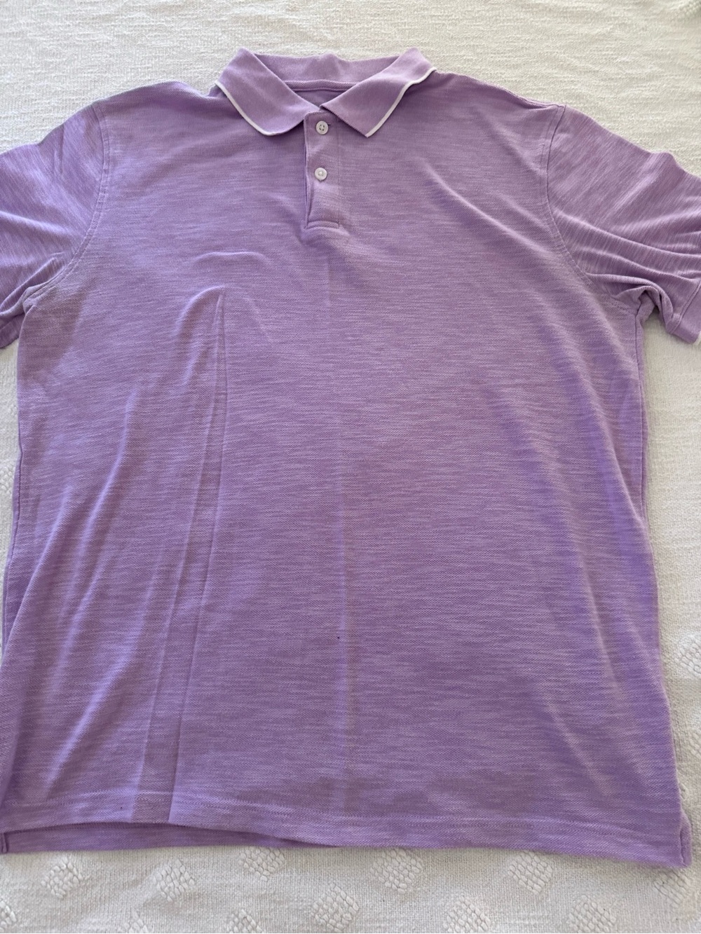 George men’s lavender polo -SZ M
@7